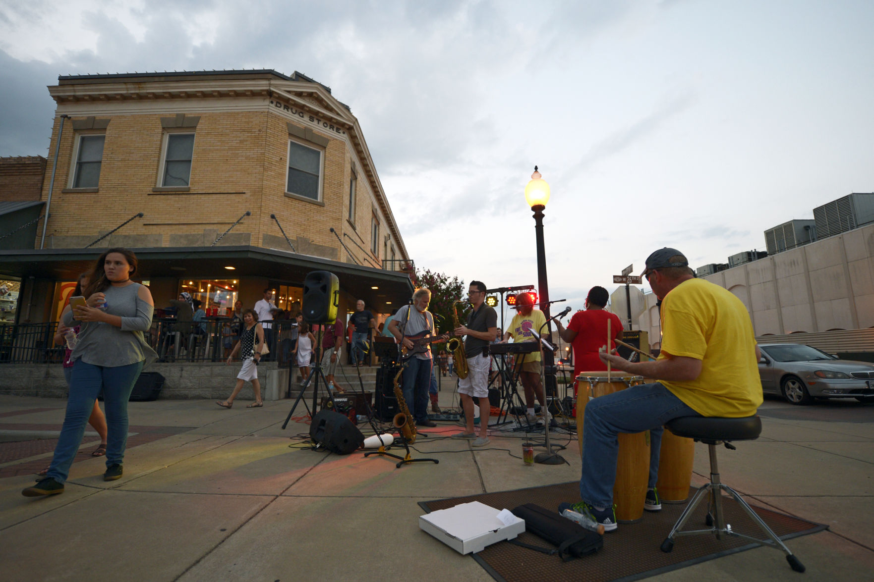 First Friday in downtown Bryan